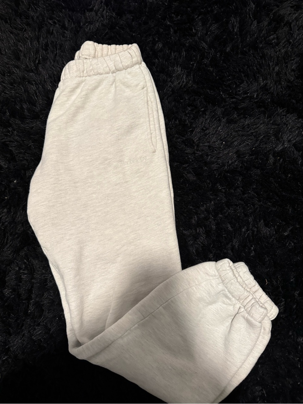Madhappy Women’s Neutral Cream Jogger Bottoms